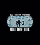 Star Trek - Not Safe Digital Art by Brand A