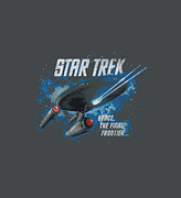 Star Trek - The Final Frontier Digital Art by Brand A