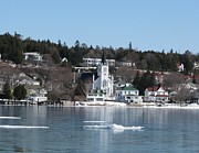 Ste. Anne's Catholic Church on Mackinac Island Photograph by Keith Stokes