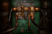 Steampunk - Electrical - Pull the switch  Photograph by Mike Savad