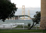 Stormy Straits of Mackinac 2 Photograph by Keith Stokes Stormy Straits of Mackinac 2 Photograph by Keith Stokes