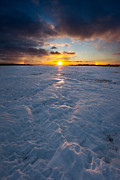 Sub-Zero Sunset Photograph by Aaron J Groen