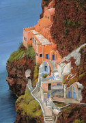 sul mare Greco Painting by Guido Borelli sul mare Greco Painting by Guido Borelli