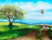Summer flight 2 Painting by Shana Rowe Jackson
