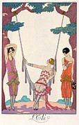 Summer Painting by Georges Barbier Summer Painting by Georges Barbier