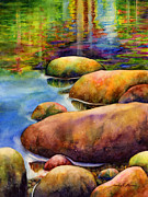 Summer Tranquility Painting by Hailey E Herrera Summer Tranquility Painting by Hailey E Herrera