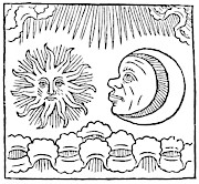 Sun And Moon, 1480 Painting by Granger