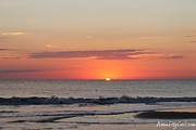 Sun Breaks Horizon Photograph by Robert Banach