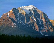 1M3518-Sunrise on Mt. Temple Photograph by Ed  Cooper Photography