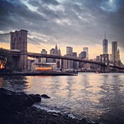 Sunset In Gotham Photograph by Randy Lemoine