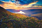 Sunset Over Mullins Cove Photograph by Steven Llorca