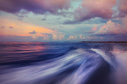 Sunset Wave. Maldives Photograph by Jenny Rainbow
