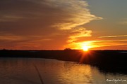 Sunset Wetlands Photograph by Robert Banach
