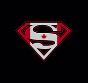 Superman - Canadian Shield Digital Art by Brand A