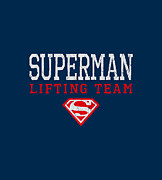 Superman - Lifting Team Digital Art by Brand A