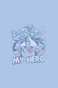 Superman - My Hero Digital Art by Brand A