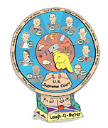 Supreme Court Laugh-O-Meter Digital Art by Diane Thornton