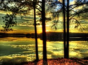 Surreal Lake Digital Art by Kathleen Illes
