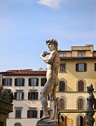 Surveying the Piazza della Signoria Photograph by Brenda Kean