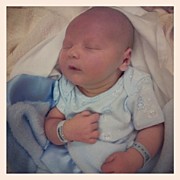 Sweet Sleeping Baby Photograph by Chris Morgan