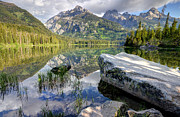 Taggart Lake  Grand Teton National Park Photograph by Gary Whitton