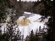 Tahquamenon Falls in Winter Photograph by Keith Stokes Tahquamenon Falls in Winter Photograph by Keith Stokes