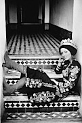 Talitha Getty Wearing A Berber Wedding Dress Photograph by Maurice Hogenboom