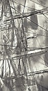 Tall Ship Rigging Digital Art by Mike Marsden