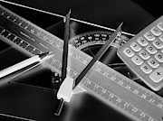 Technical Drawing Equipment Photograph by Science Photo Library