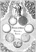 Telluris Theoria Sacra Frontispiece Photograph by Science Photo Library