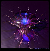 Tendrella  Digital Art by Ann Stretton