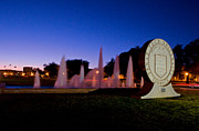 Texas Tech University Seal and Blue Sky Photograph by Mae Wertz