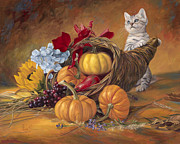 Thankful Painting by Lucie Bilodeau