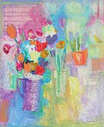 That Springtime Feeling 2014, Acrylicpaper Collage Photograph by Sylvia Paul