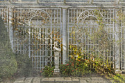 THe Autumn Italian Garden Photograph by Marilyn Cornwell