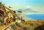 The Bay Of Naples Digital Art by Alois Arnegger