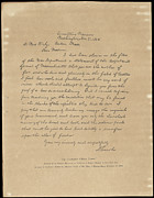 The Bixby letter Painting by Celestial Images
