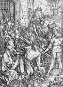 The carrying of the cross Painting by Albrecht Durer