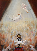 The Circus Painting by Stella Violano