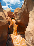 The Red Clay Faces of Willis Creek 2 Photograph by Joe Schofield
