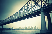 The Crescent City Connection In New Photograph by Moreiso