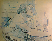 The Drinker or an Hangover Painting by Henri de Toulouse-lautrec The Drinker or an Hangover Painting by Henri de Toulouse-lautrec