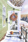 The Gift Painting by Joseph Burger
