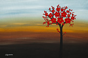 The Golden Hour Painting by Carmen Guedez