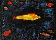 The Goldfish Painting by Paul Klee