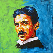 The Great Inventor Painting by Konni Jensen