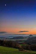 Sunset in the Hegau Photograph by Bernd Laeschke Sunset in the Hegau Photograph by Bernd Laeschke