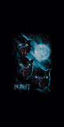 The Hobbit - Three Warg Moon Digital Art by Brand A