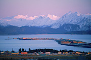 The Homer Spit, A Narrow Finger Photograph by Cary Anderson