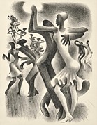 The Lindy Hop Digital Art by  Miguel Covarrubias